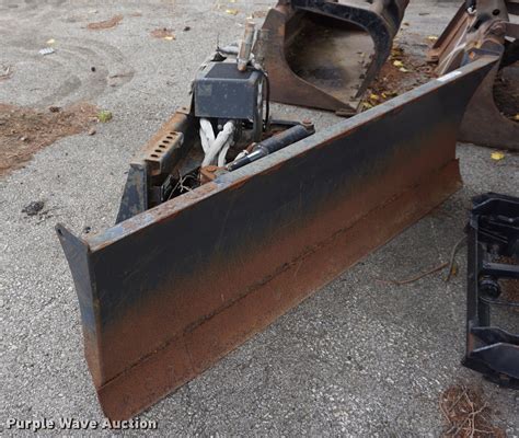 rb auction bobcat skid steer dozer 98 in blade|BOBCAT Blade, 6.